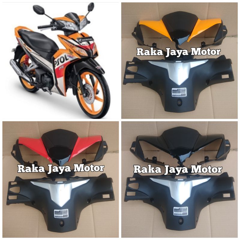 Jual BATOK KEPALA DEPAN BELAKANG HONDA BLADE NEW REPSOL WARNA MERAH