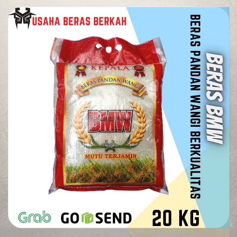 Jual BERAS PULEN PREMIUM PANDAN WANGI CAP BMW 20 KG | Shopee Indonesia