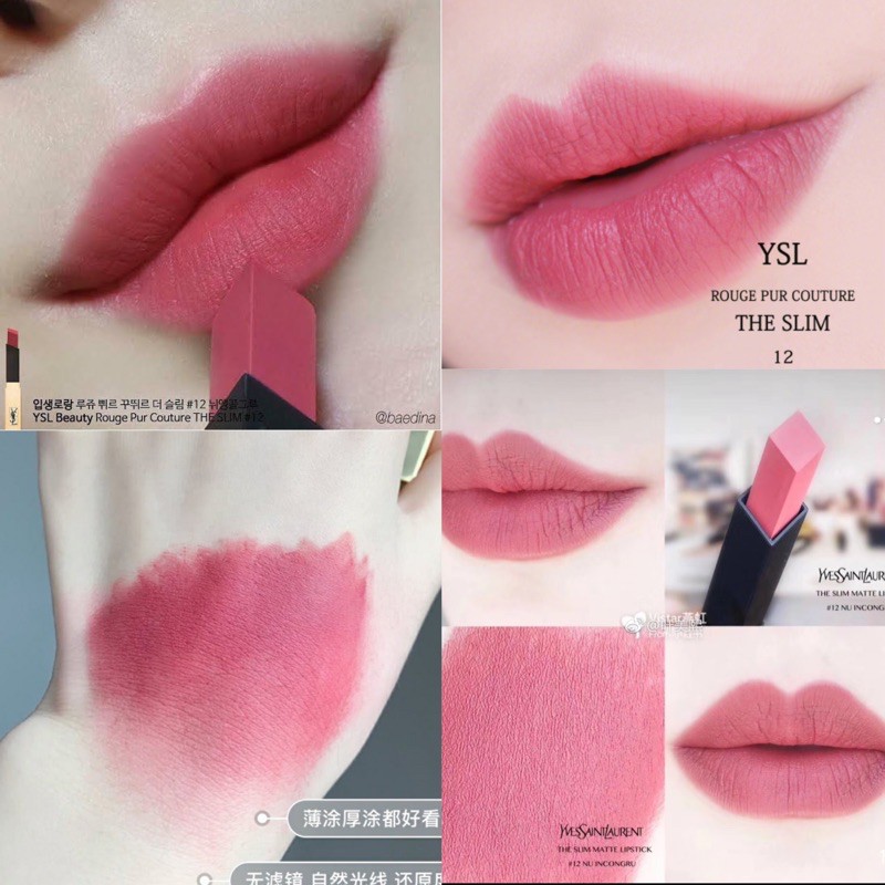 Leather Matte Ysl Slim Matte 11 Jual YSL The Slim Leather Matte