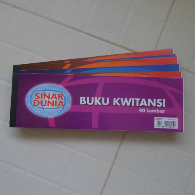 Jual KWITANSI SINAR DUNIA BESAR Buku Kwitansi 1 Pcs | Shopee Indonesia