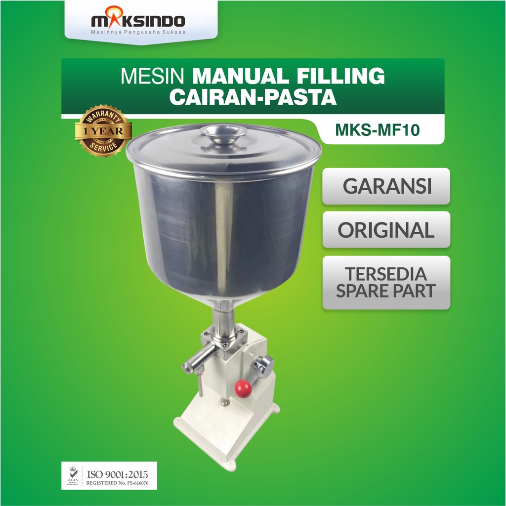 Jual Mesin Manual Filling CairanPasta Type MKSMF10 Shopee Indonesia