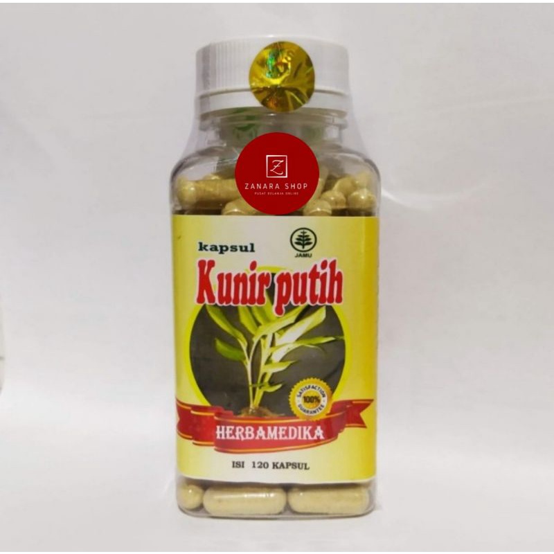 Jual Kapsul Kunir Putih Herbamedika Original 120 Kapsul Shopee Indonesia 9703