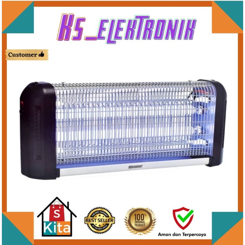 Jual Krisbow Mosquito killer 2x20 Watt/Perangkap nyamuk/serangga/Insect ...
