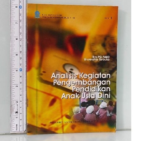 Jual Analisis Kegiatan Pengembangan Pendidikan Anak Usia Dini Tim PG ...