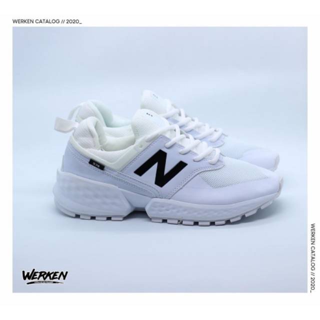 New balance 574 sport v2 triple white sneakers outlet