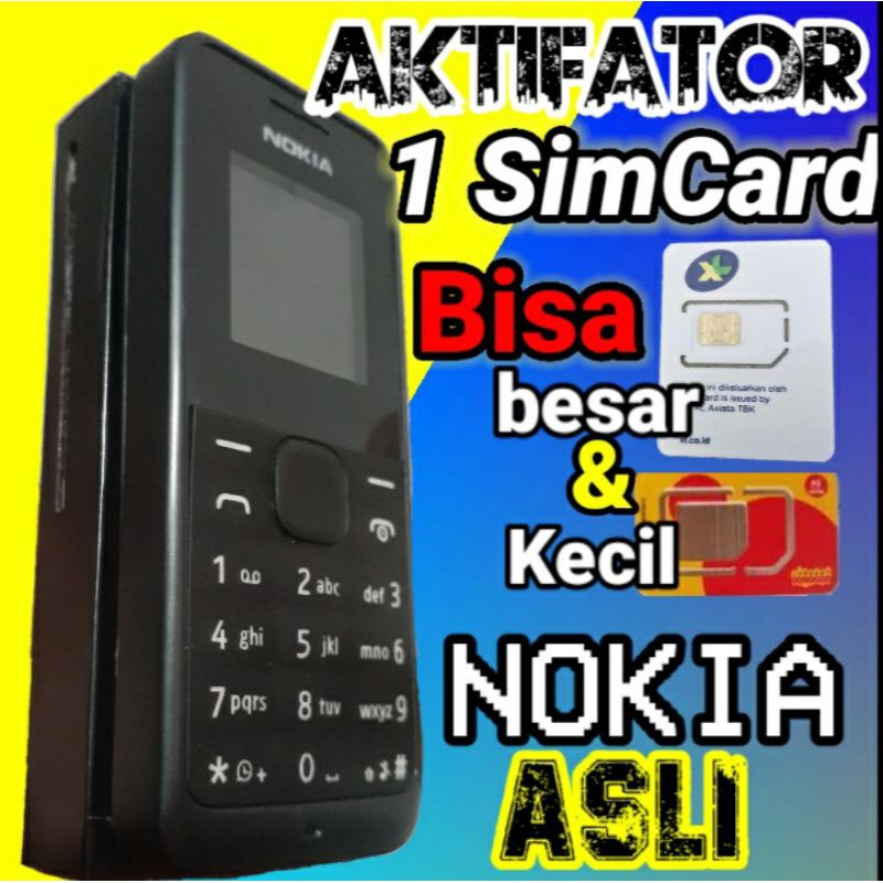 Jual HP NOKIA 105 AKTIFATOR UNTUK REGISTRASI KARTU SIMCARD | Shopee