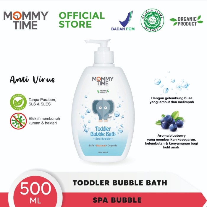 Jual Mommy Time Sabun Mandi Anak Toddler Bubble Bath Spa Bubble 500ml di  Seller MOMMY TIME - Kedoya Utara, Kota Jakarta Barat