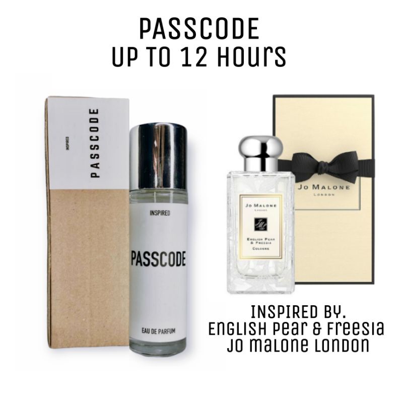 Jual Passcode Parfum Inspired English Pear & Freesia Shopee Indonesia
