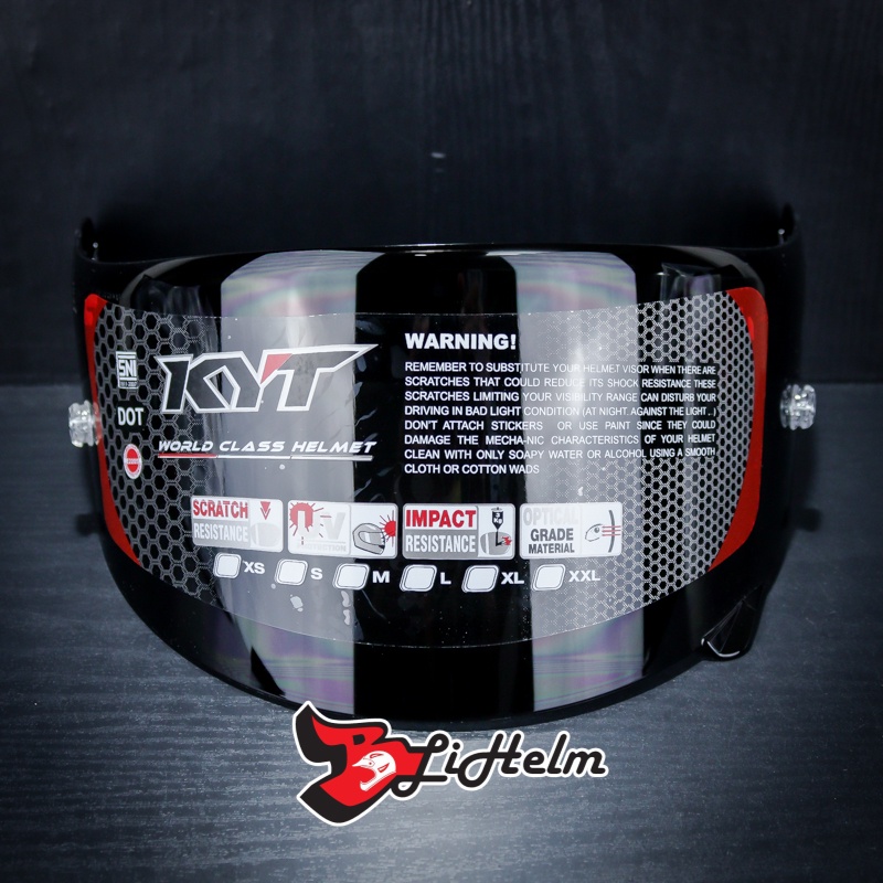 Flat visor kyt vendetta best sale 2 original