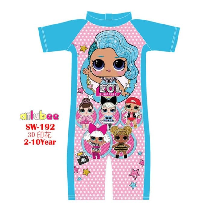 Jual Produk TOP Baju Renang Anak LOL Surprise Splash Queen NK09 Shopee Indonesia