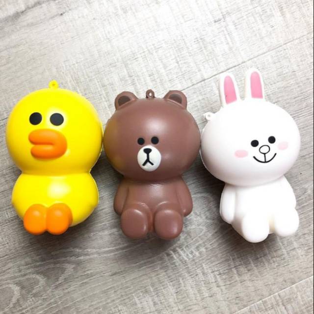 BT21 Brown Squishies