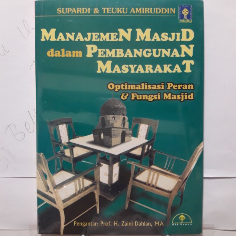 Jual Buku Manajemen Masjid Dalam Pembangunan | Shopee Indonesia