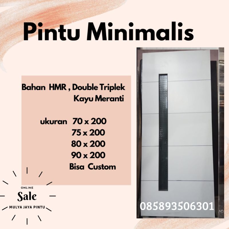 Jual pintu minimalis pintu depan pintu kamar | Shopee Indonesia