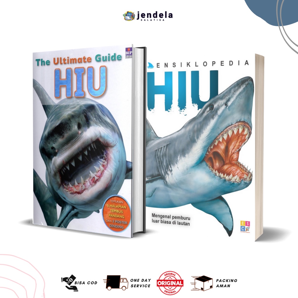 Jual Buku Cerita Anak Bergambar The Ultimate Guide Hiu dan Ensiklopedia ...