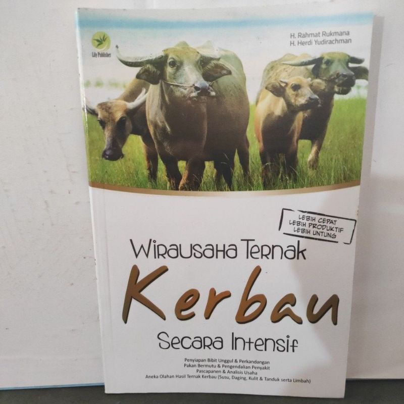 Jual Buku Wirausaha Ternak Kerbau Secara Intensif Shopee Indonesia