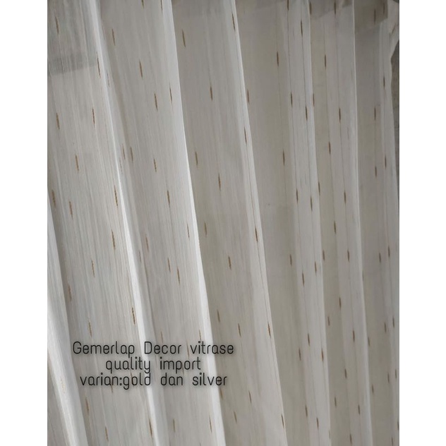 Vitrase gorden/Vitrase polos/gorden siang/Vitrase plisket/vitrase import