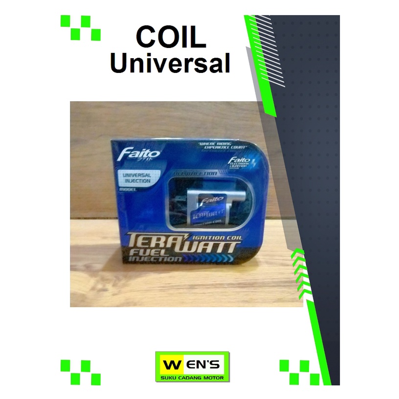 Jual COIL UNIVERSAL INJECTION FAITO RACING TERAWATT KOIL RACING FUEL ...