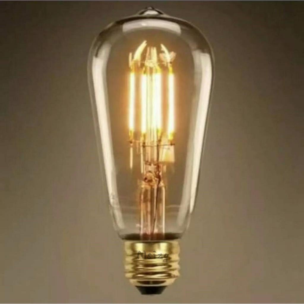 Jual Lampu Filamen LED ST64 G45 2w Bulb 4W Bohlam 4 W Watt Pijar Edison ...