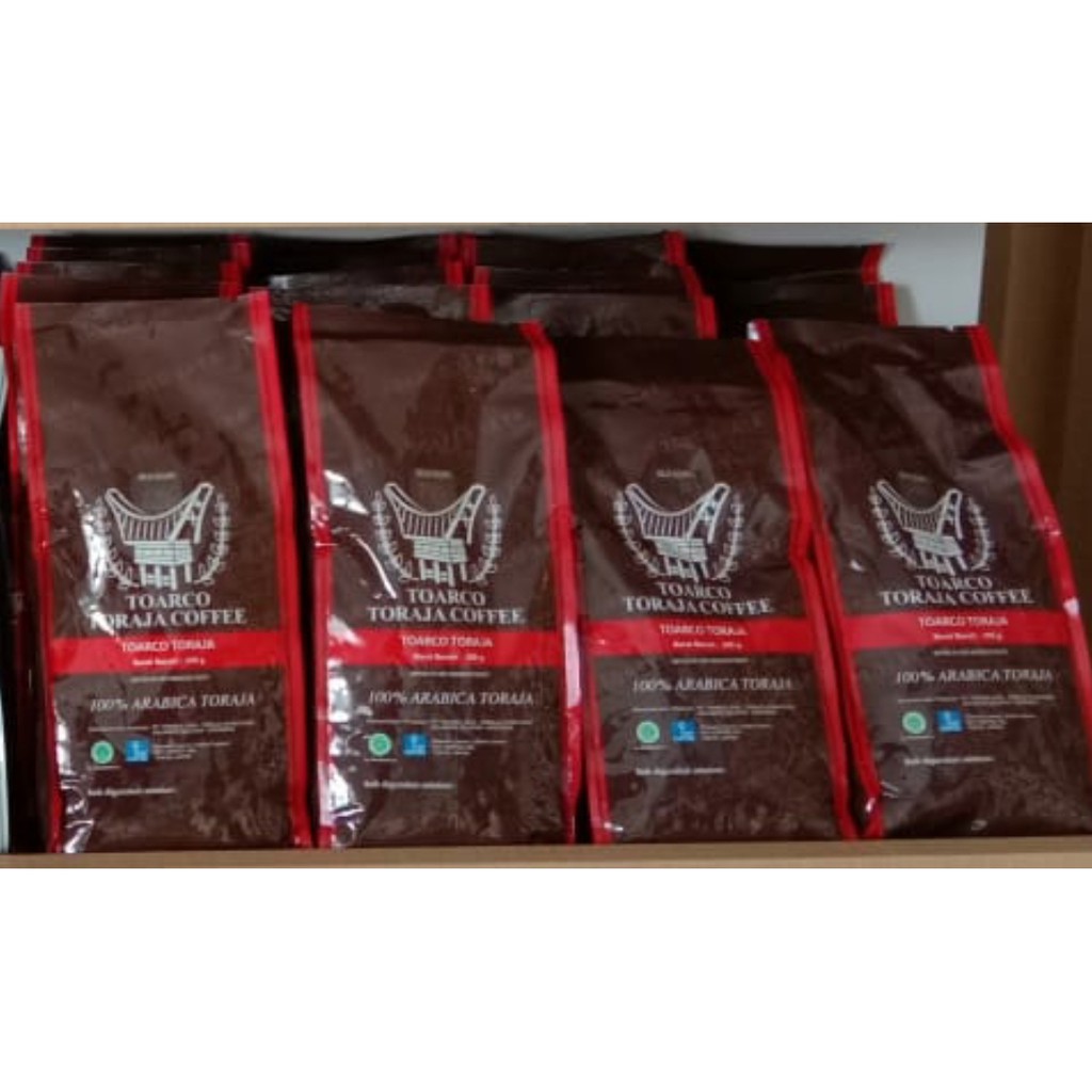 Jual Kopi Toarco Toraja 250gr Khas Makassar | Shopee Indonesia
