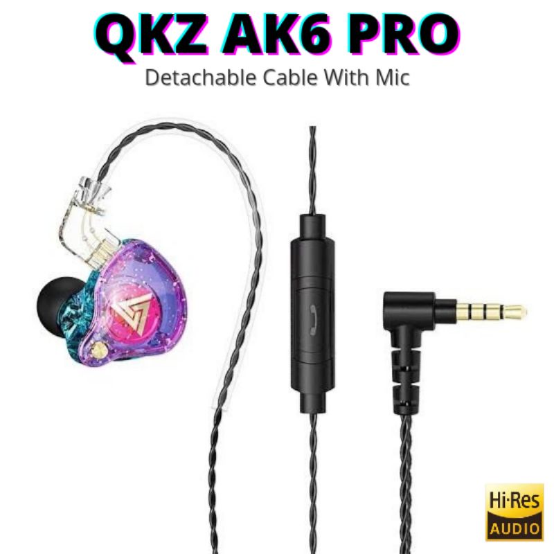 Jual QKZ AK6 PRO Edition in Ear Earphone Headset Gaming Sport