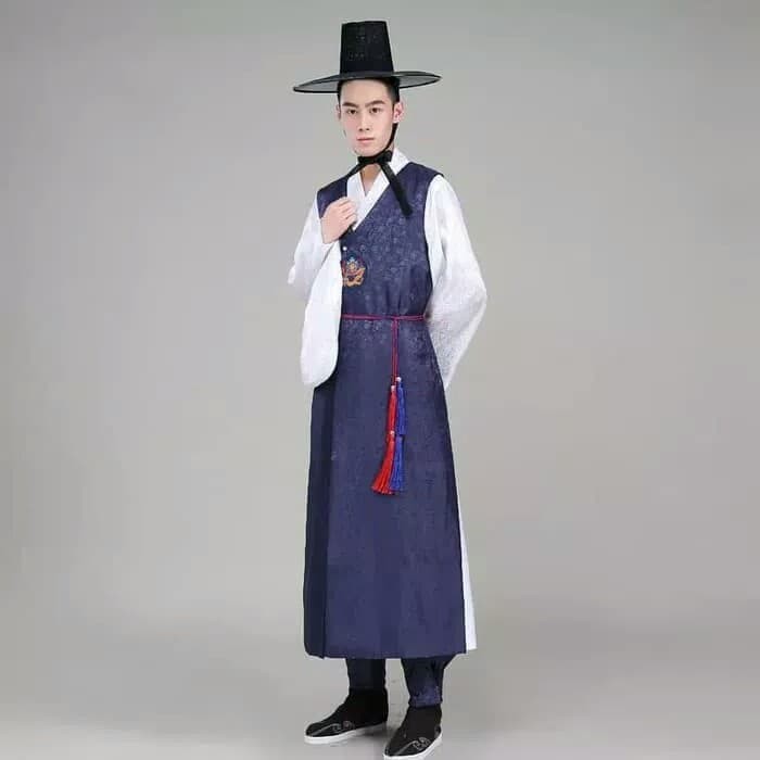 Jual hanbok baju adat tradisional korea pria laki laki80 Shopee Indonesia
