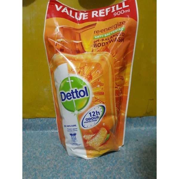 Jual Dettol Body Wash Re Energize Anti Bacterial Ph Balanced 900ml Shopee Indonesia 0804