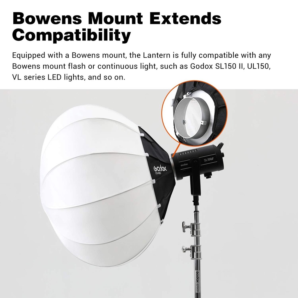 Godox CS-65D Collapsible Lantern Softbox 65cm Bowens Mount CS65D CS 65D