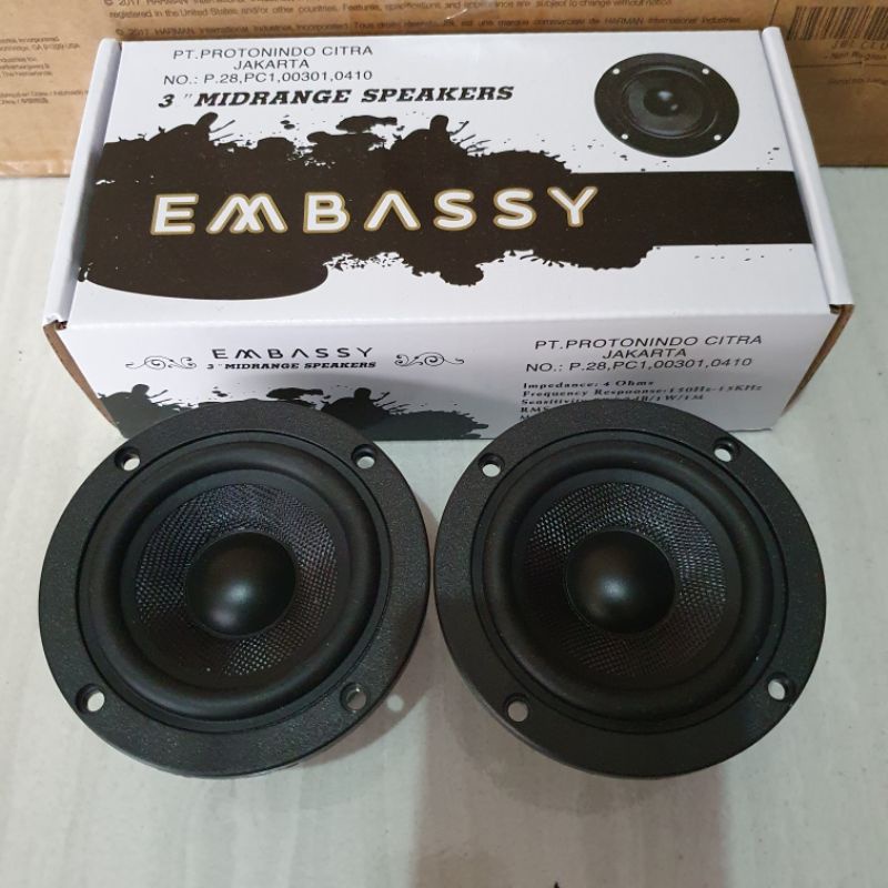 Jual Midrange Embassy 3 inch | Shopee Indonesia