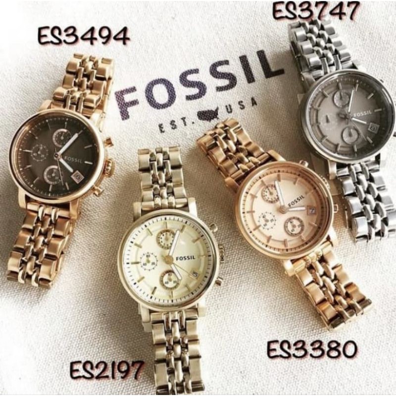 Fossil best sale boyfriend es3494