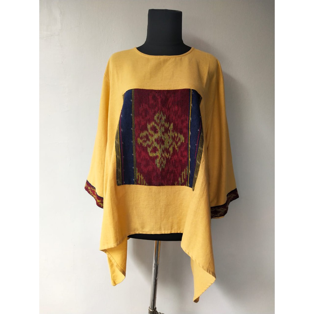Jual Ethnic Rami Variasi Tenun (Yellow) | Shopee Indonesia