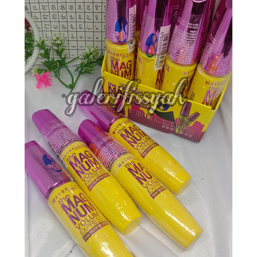 Jual MASCARA MAYBELLINE MAGNUM KUNING [45g] Shopee Indonesia