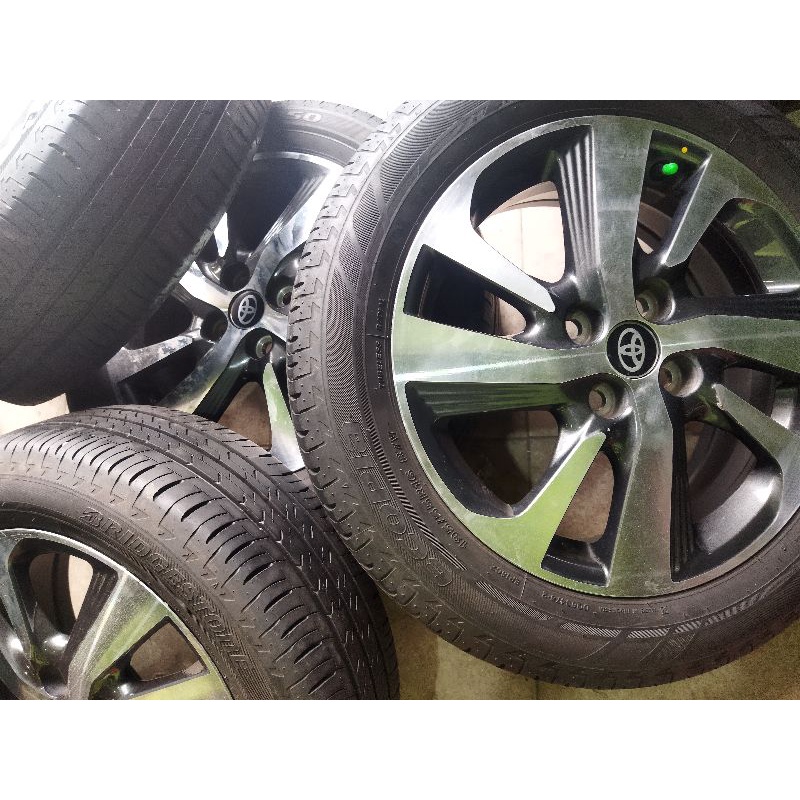 Jual velg yaris R16 pcd 4x100 + ban 195/55 (bijian) | Shopee Indonesia