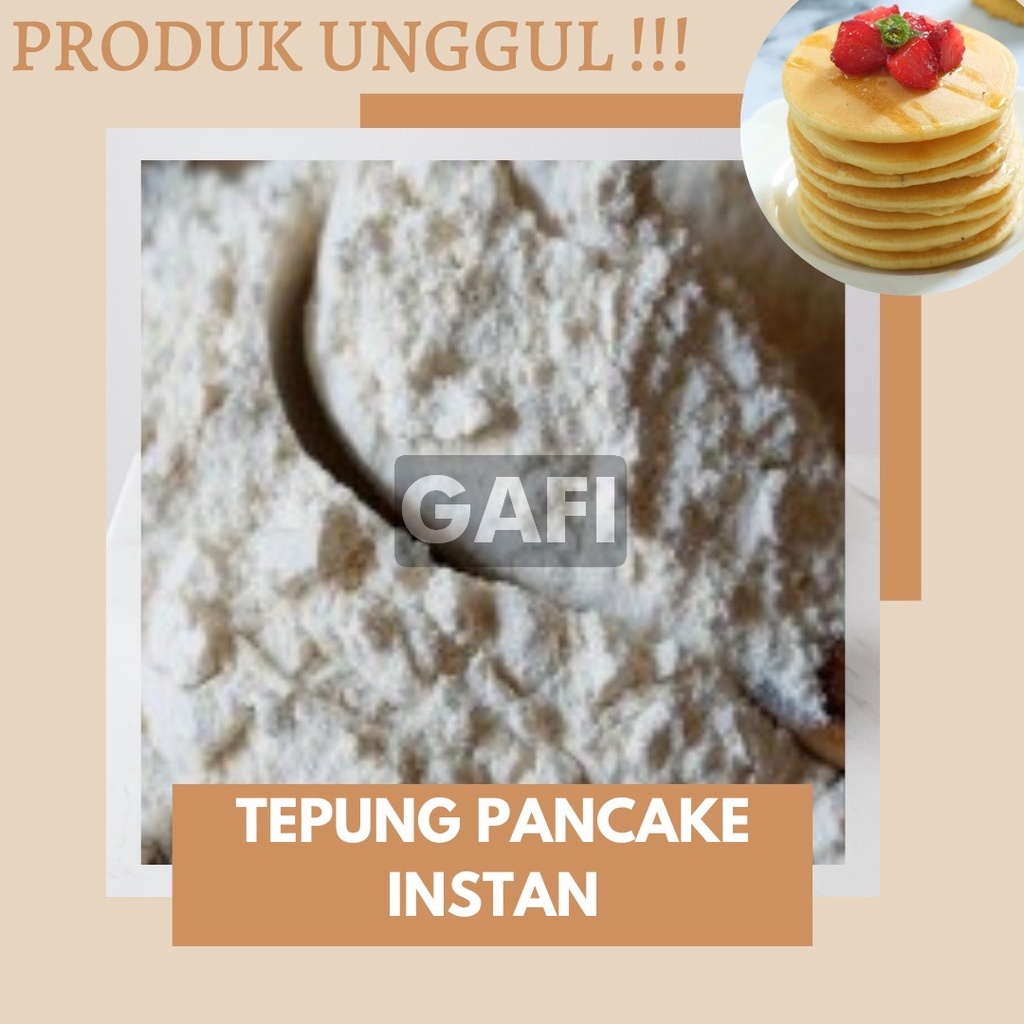 Jual Produk Tepung Premix Pancake 1 KG Tepung Premix Pancake Instan