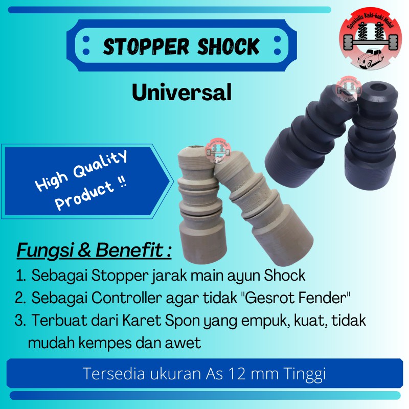 Jual Karet Stopper Stoper Shock Shockbreaker Depan Belakang Mobil As 12 ...