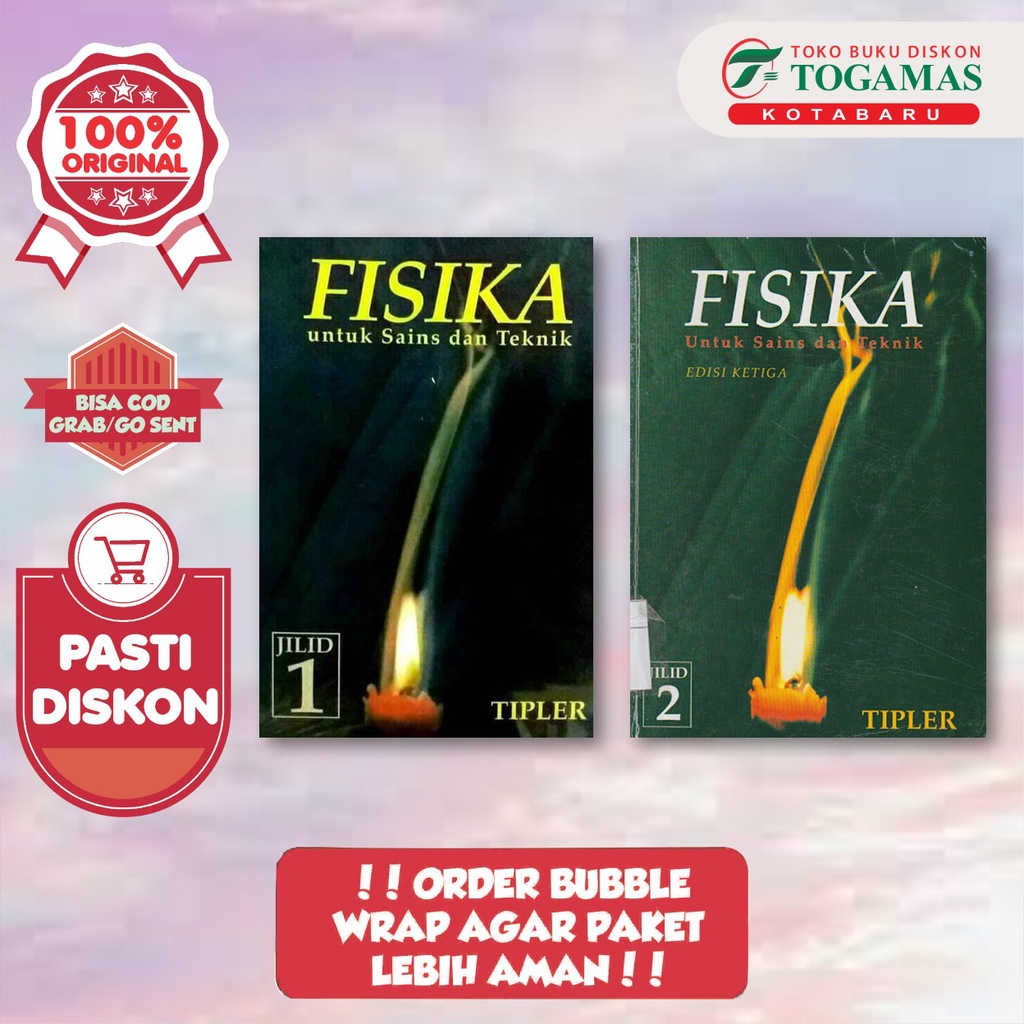 Jual FISIKA UNTUK SAINS & TEKNIK JILID 1 DAN JILID 2 EDISI 3 - PAUL A ...