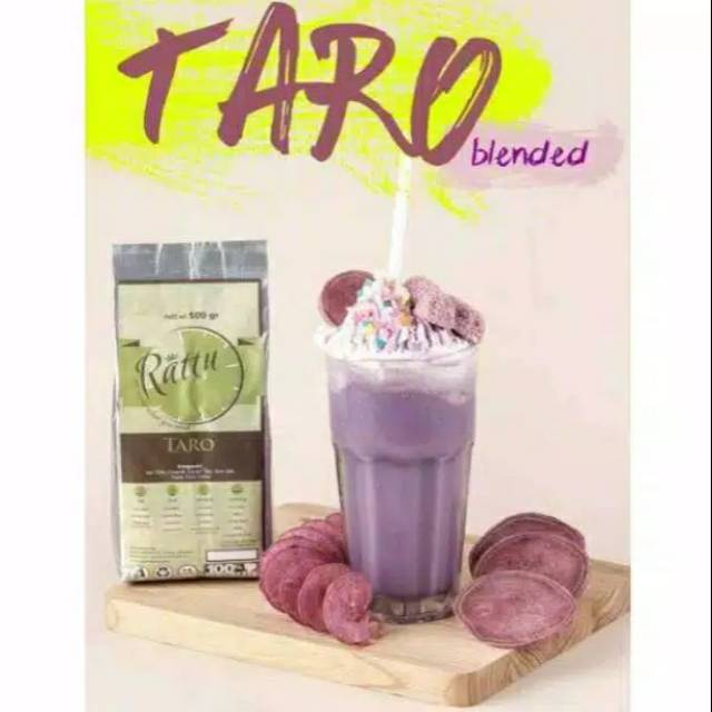 Jual RATTU BEVERAGE TARO POWDER 500 GR PREMIUM POWDER | Shopee Indonesia