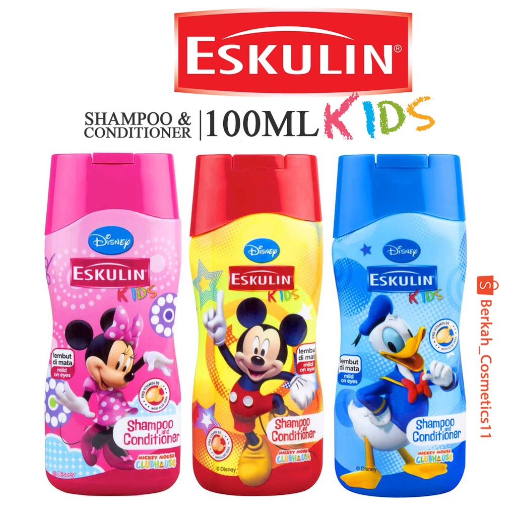 Jual Eskulin Kids Shampoo & Conditioner 100ML | Shopee Indonesia