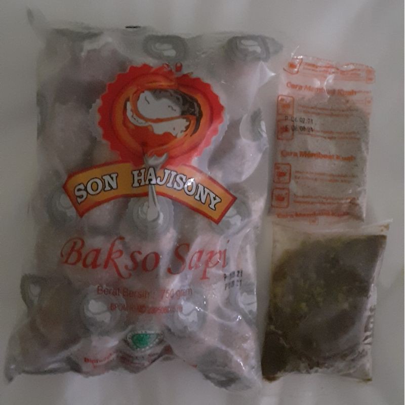 Jual Bakso Daging Sapi Son H Sony Lampung Ukuran Besar Shopee Indonesia