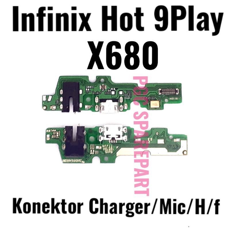 Jual Papan Konektor Charger And Mic And Handsfree Infinix Hot 9 Play 10 Play X680 X688 Pcb 