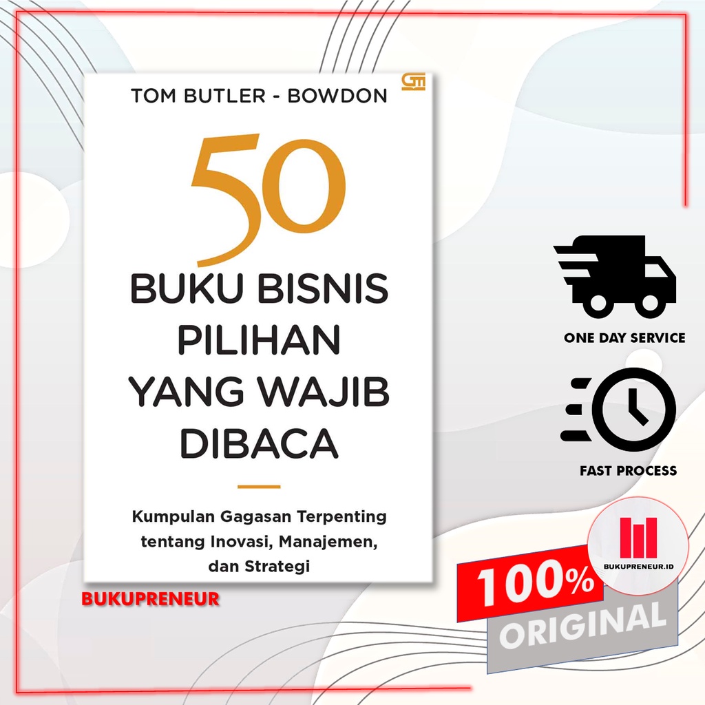 Jual 50 Buku Bisnis Pilihan Yang Wajib Dibaca - TOM BUTLER-BOWDON ...