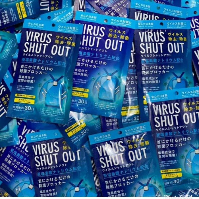 Jual Virus Shut Out/Kalung Anti Virus Made In Jepang | Shopee Indonesia