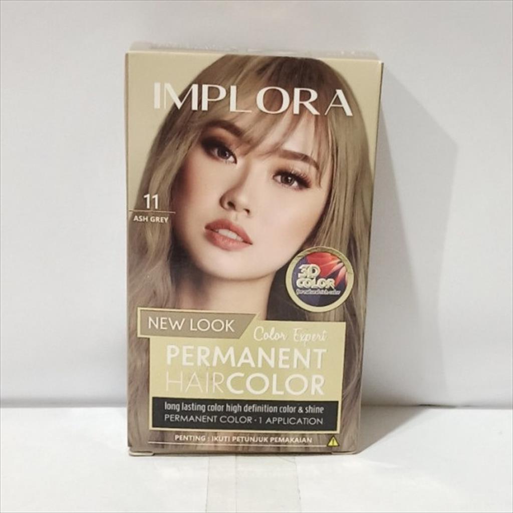 Jual IMPLORA New Permanent Hair Color / Cat Rambut Perwarna Bleaching ...