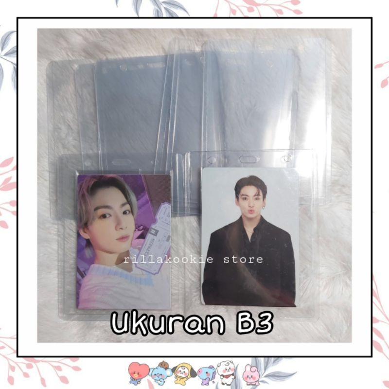 Jual [Satuan] Keplek Toploader Tempat ID Card Card Case B3 | Shopee ...
