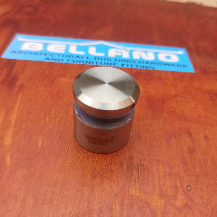 Jual Pin Kaca Railing Solid/Padat Merk Dekkson SUS 304 G03 32x20mm ...