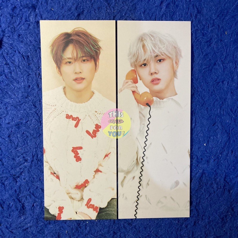 [READY] WOOBIN SEONGMIN CRAVITY OFFICIAL MINI PHOTO SLOGAN PC 3RD HIDEOUT S3 SEASON 3 BE OUR VOICE