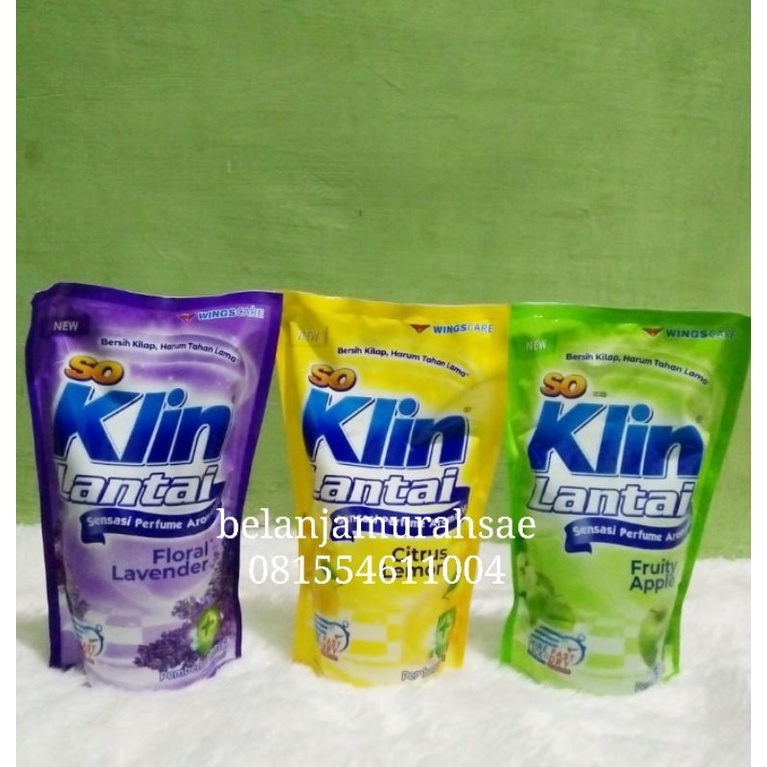 Jual SO KLIN LANTAI 780ML | Shopee Indonesia