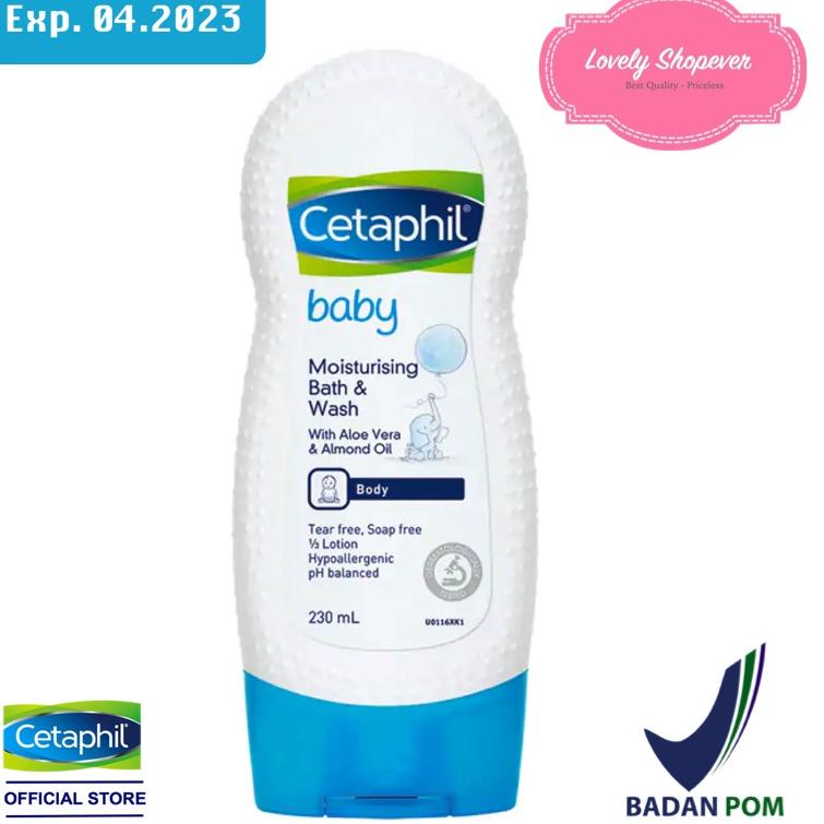 Jual Cetaphil Baby Moisturising Bath and Wash 230 ml Sabun Bayi
