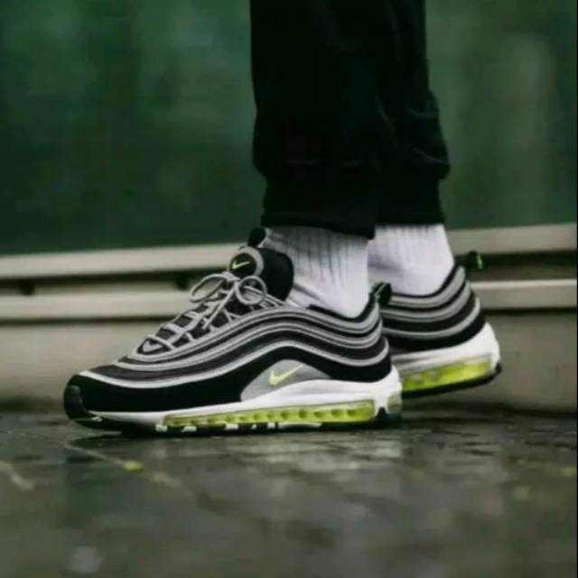 Nike air max 97 hotsell silver green