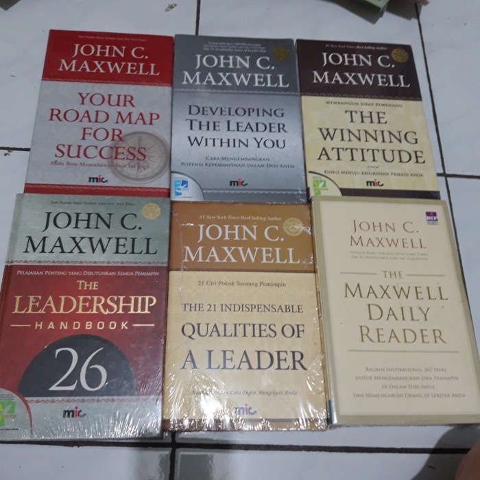 Jual Paket 6 Buku John C Maxwell | Shopee Indonesia