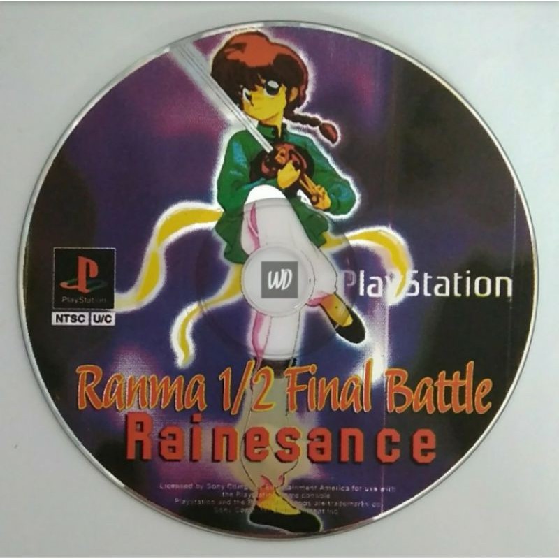 Jual Kaset CD PlayStation 1 PS1 RANMA 1/2 FINAL BATTLE RAINESANCE ...